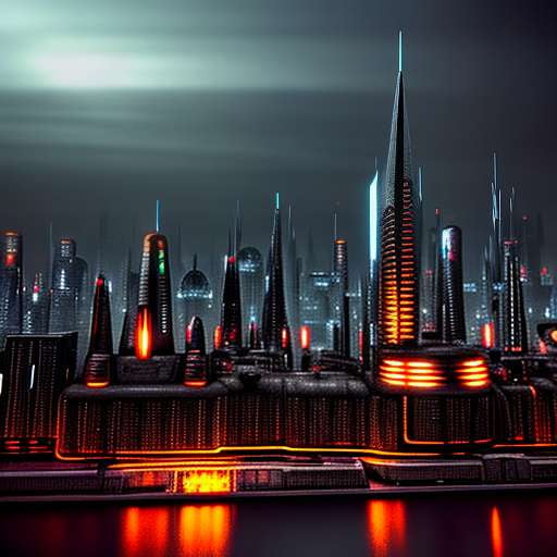Cityscape of Nightmares Midjourney Prompt: Create Your Own Dark Metropolis - Socialdraft