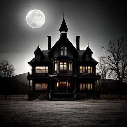Midjourney Haunted House Prompt for Spooky Creations - Socialdraft