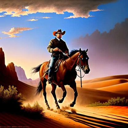 Horseback Adventure Midjourney Prompt - Dynamic Equine Imagery - Socialdraft