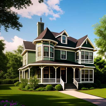 Victorian House Midjourney Prompt: Create Your Dream Home in Vintage Style - Socialdraft