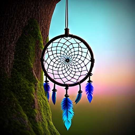 "Colorful Dreamcatcher" Midjourney Art Prompt for Custom Abstract Image Generation - Socialdraft