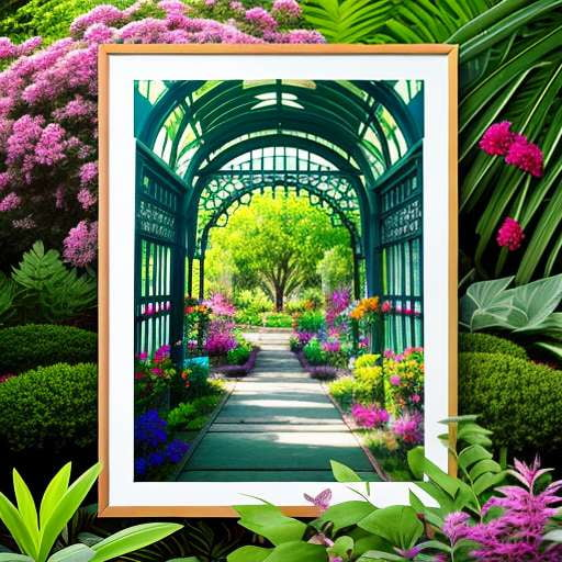 Botanical Garden Midjourney: Create Stunning Floral Art! - Socialdraft