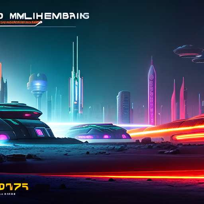 "Space Mining Colony" Midjourney Prompt - Customizable Sci-fi Image Generator - Socialdraft