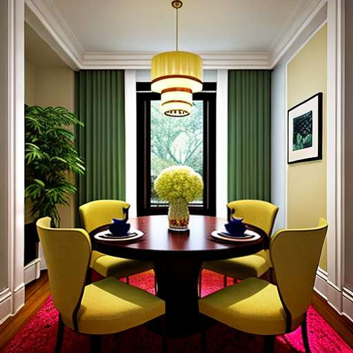 Midjourney Retro Dining Room Prompt: Create Custom Vintage Décor for Any Space! - Socialdraft