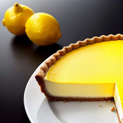 Luscious Lemon Cheesecake Tart Midjourney Prompt - Create Your Own Tart Masterpiece! - Socialdraft