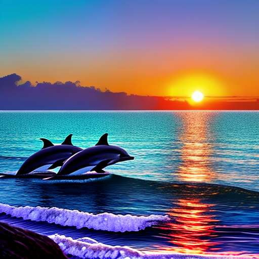 Dolphin Adventure Midjourney Prompt: Create Your Own Oceanic Masterpiece - Socialdraft