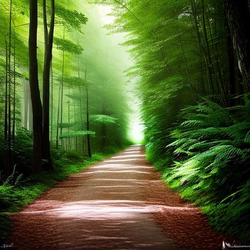 Enchanting Forest Journey Midjourney Prompt - Unique Customizable Image Creation for DIY Art Projects - Socialdraft