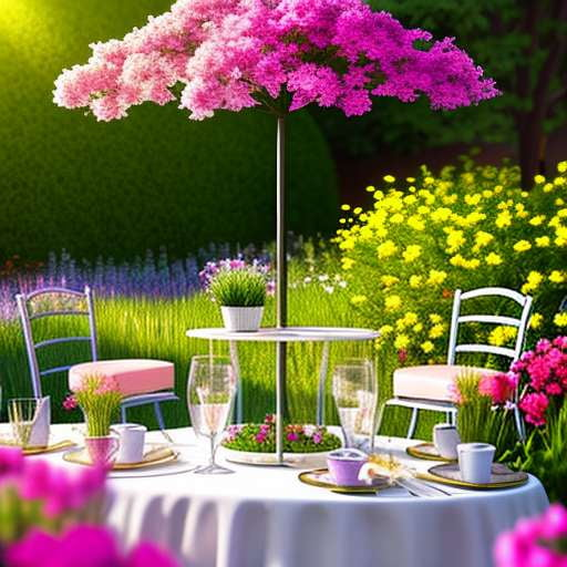 Spring Grazing Table Midjourney Prompt - Customizable Text-to-Image Model for Beautiful Tablescapes - Socialdraft