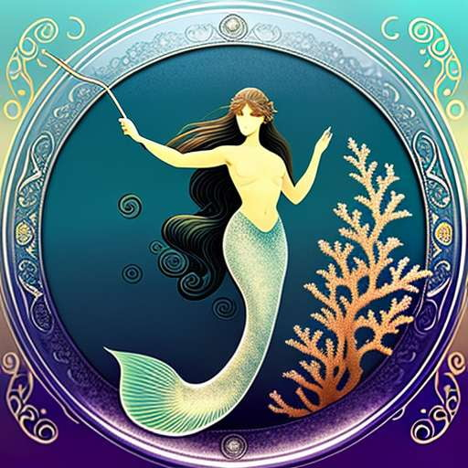 Magical Mermaid Midjourney Prompt: Create Your Own Underwater Masterpiece - Socialdraft