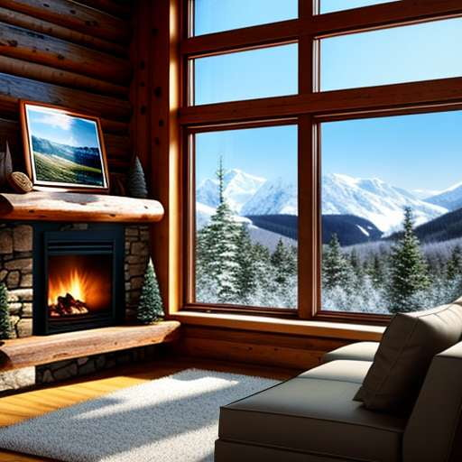 Mountain Lodge Midjourney Prompts - Create Your Own Rustic Retreat - Socialdraft