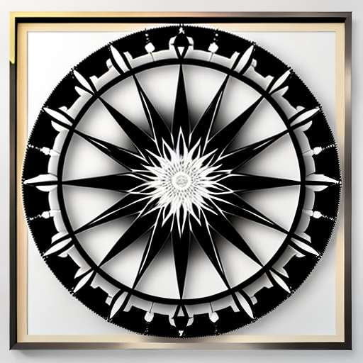 Geometric Mandala Midjourney Prompts for Mindful Meditation and Art Therapy - Socialdraft