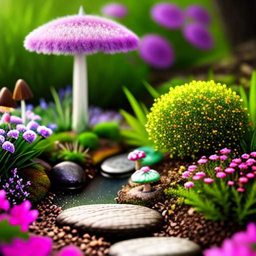 Magical Fairy Garden Midjourney Image Prompt - Socialdraft