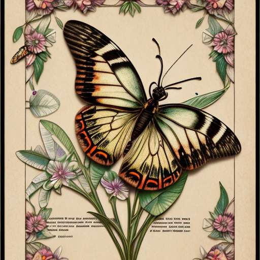 Midjourney Vintage Botanical Animal Illustrations for DIY Projects - Socialdraft