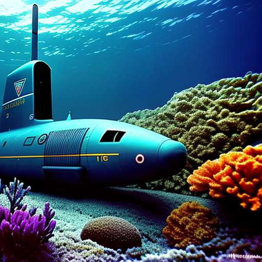 Submarine Portrait Midjourney Prompt - Customizable Naval Art - Socialdraft