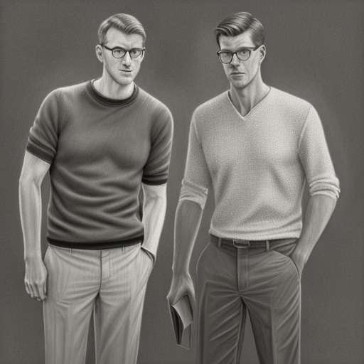 Midjourney Prompt: Customizable Wonderful Drawings Of Guys - Socialdraft