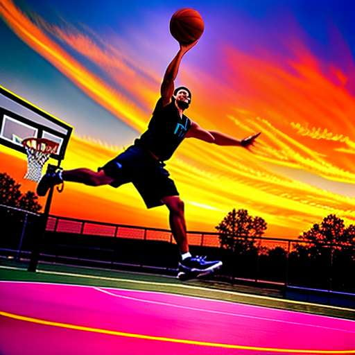 Basketball Midjourney Prompts: Create Your Own Basketball Games - Socialdraft