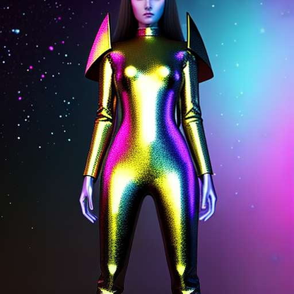 Cosmic Galaxy Space Babe Outfit Midjourney Prompt - Socialdraft