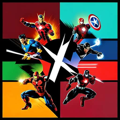 Marvel Superhero Midjourney Illustrations: Create Your Own Epic Heroes - Socialdraft