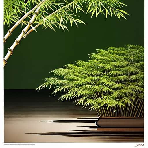 Bamboo Garden Midjourney Prompt - Customizable Nature Art Creation - Socialdraft