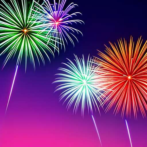 Summer Fireworks Midjourney Prompt: Create Your Own Stunning Firework Display! - Socialdraft