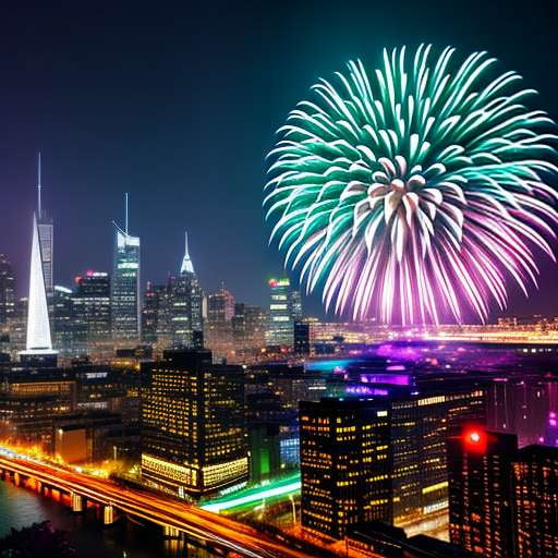 Fireworks Midjourney Prompt: Create Your Own Stunning Fireworks Show - Socialdraft