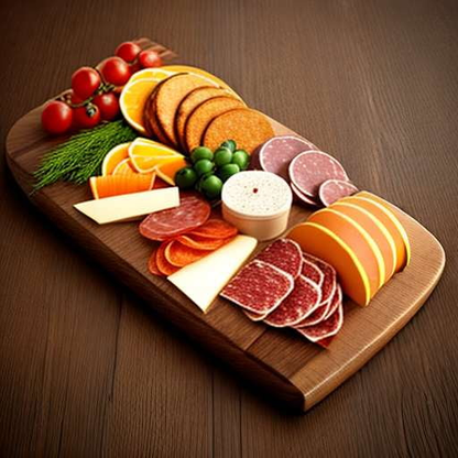 Vintage Charcuterie Board Midjourney Creation for Customizing and Personalization - Socialdraft