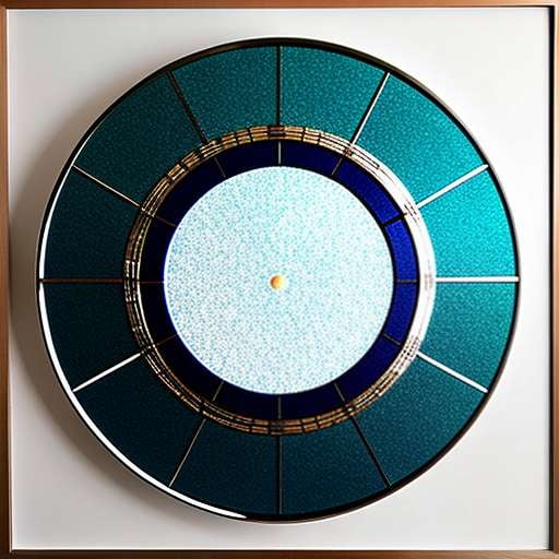 Arctic Moon Mosaic Mirror Midjourney Prompt for Creative DIY Home Decor - Socialdraft