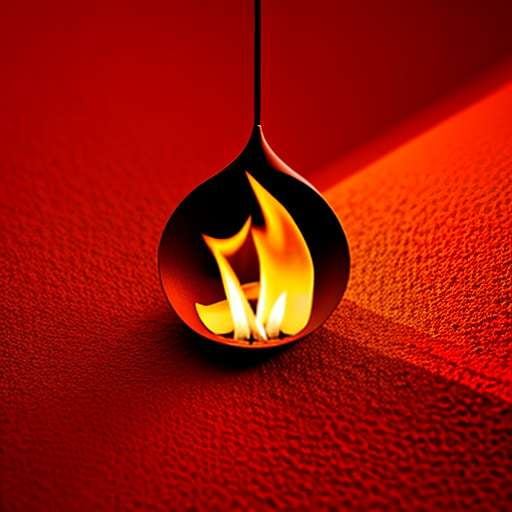 "Flaming Branding Iron" Midjourney Prompt for Customized Artwork - Socialdraft