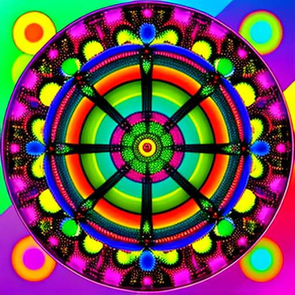 psychedelic-mosaic-midjourney-prompts-one-of-a-kind-customizable-art-pieces-midjourney-prompt 1