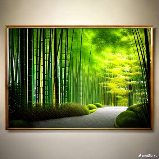 Bamboo Forest Midjourney Prompt for Custom Art Work - Socialdraft