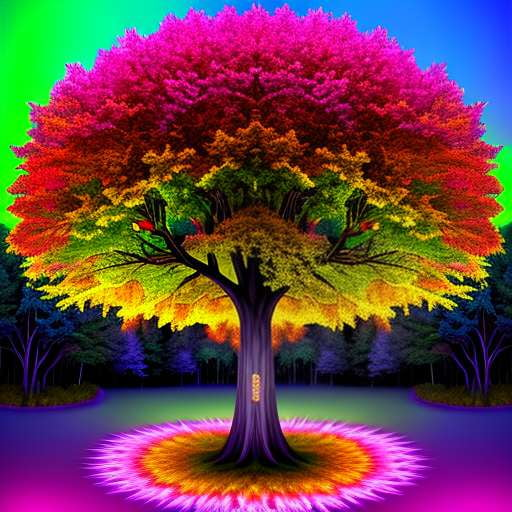 Wisdom Tree - Customizable Midjourney Image Prompt for Meditation and Reflection - Socialdraft