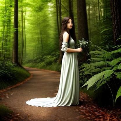 Forest Nymph Midjourney Prompt: Create Your Own Woodland Fairy Tale - Socialdraft