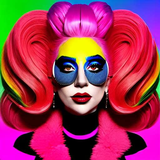 Gaga Caricature Midjourney Portrait Prompt for Unique Art Creation - Socialdraft