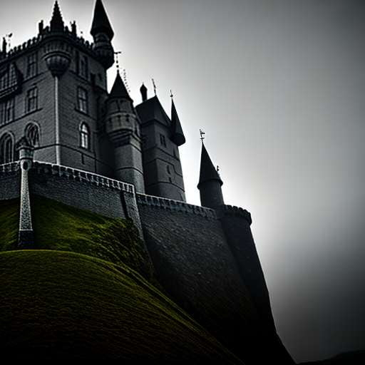Castle of Despair Midjourney Prompt - Unique Dark Fantasy Text-to-Image Creation - Socialdraft