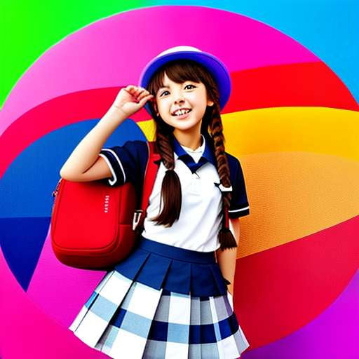 Anime Schoolgirl Midjourney Generator - Create Your Own Custom Character - Socialdraft
