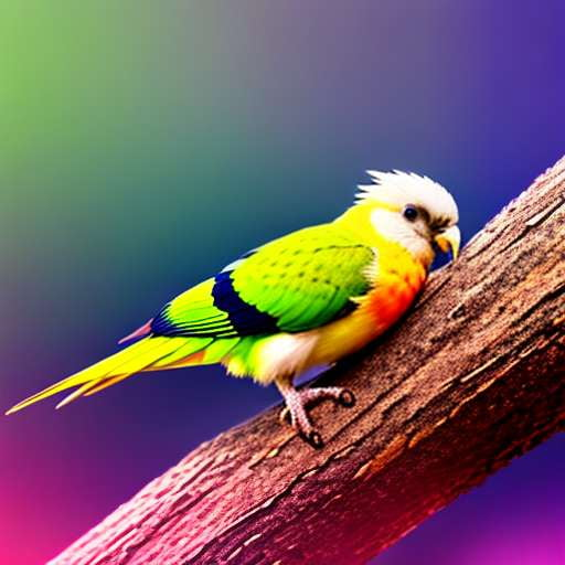 Colorful Cockatiel Bedtime Midjourney Prompt for Text-to-Image Creation - Socialdraft