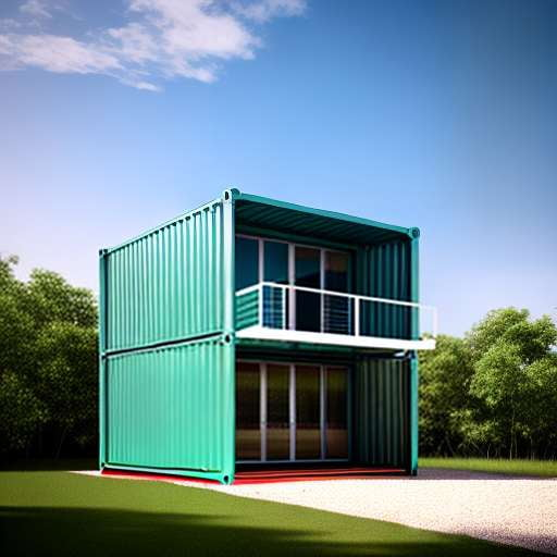 Sustainable Shipping Container Home Design Midjourney Prompts - Socialdraft