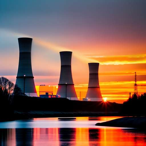 Nuclear Power Plant Midjourney Prompt - Customizable Nuclear Generating Station Image - Socialdraft