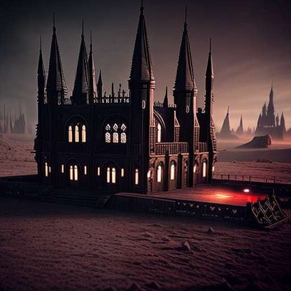 Gothic Starship Life Support Image Prompt - Midjourney Creation - Socialdraft