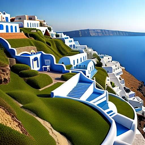 Santorini Diorama Midjourney Prompt: Create Your Own Greek Paradise - Socialdraft