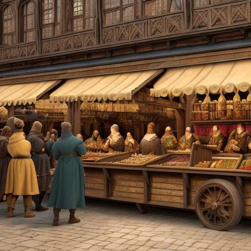 Medieval Shops Midjourney Illustrations for Unique Digital Creatives - Socialdraft