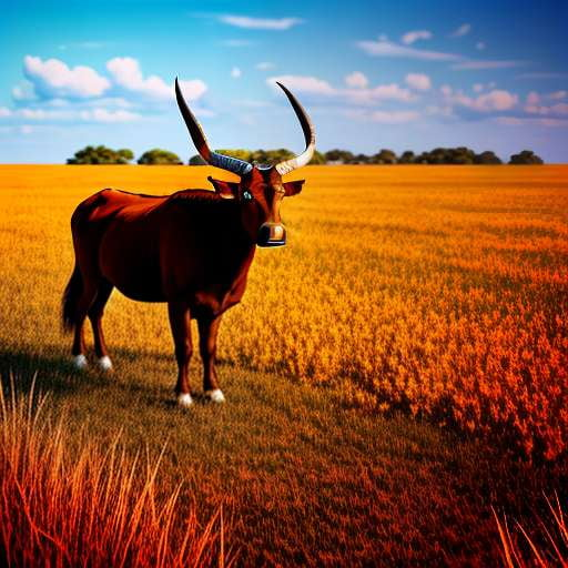 Texas Longhorns Midjourney Image Prompt - Socialdraft