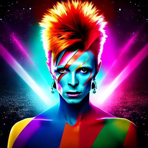 Ziggy Stardust Midjourney Prompt - David Bowie Inspired Image Generation - Socialdraft