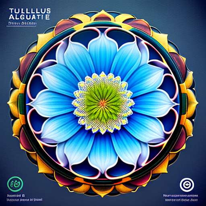 "Blue Lotus" - Midjourney CD Cover Art Prompt - Socialdraft