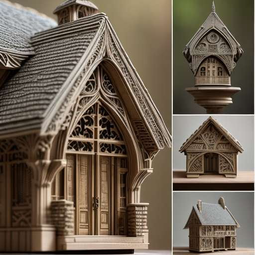 Organic Architectural Miniatures for Your Crafting Delight - Socialdraft
