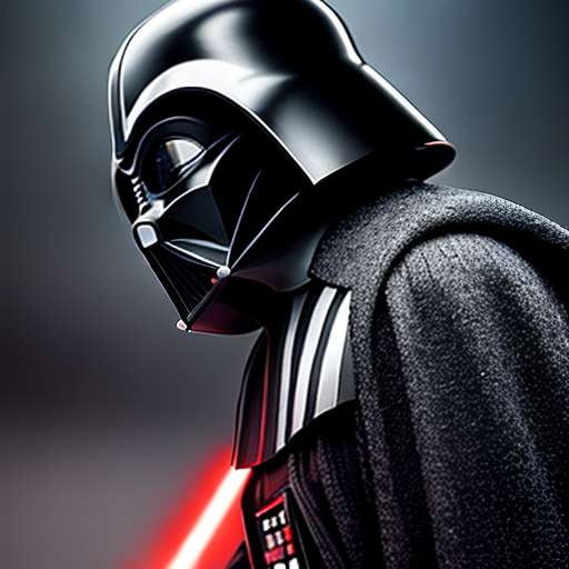 Darth Vader Charging Logo Midjourney Prompt - Socialdraft