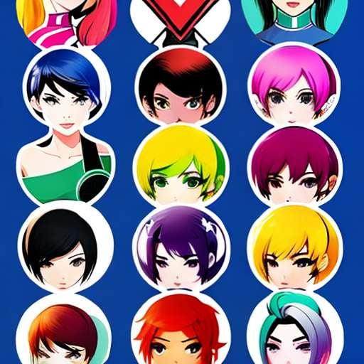 Sexy Gaming Gal Sticker Pack - Midjourney Prompt - Socialdraft