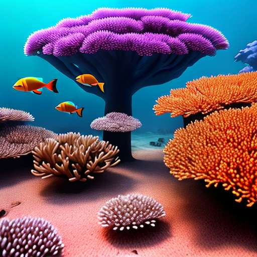 Coral Bleaching Awareness Image Prompt for Midjourney Art Creation - Socialdraft