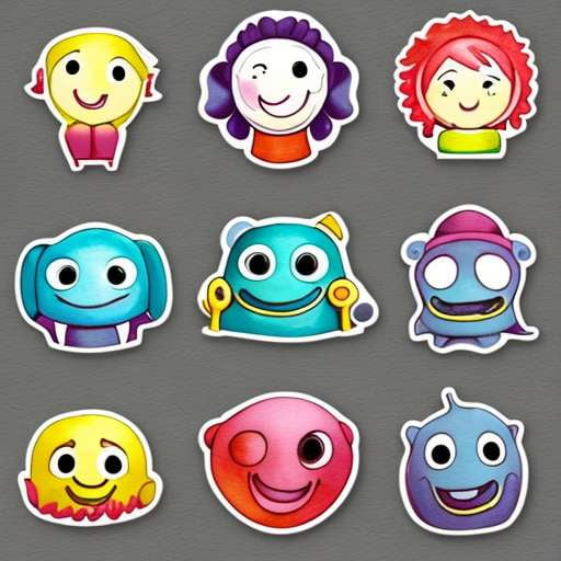 Midjourney Stickers for Girls and Boys - Unique Text-to-Image Prompts - Socialdraft