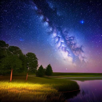 Dreamy Night Sky Midjourney Image Generator - Create Your Own Custom Starry Sky Masterpiece - Socialdraft